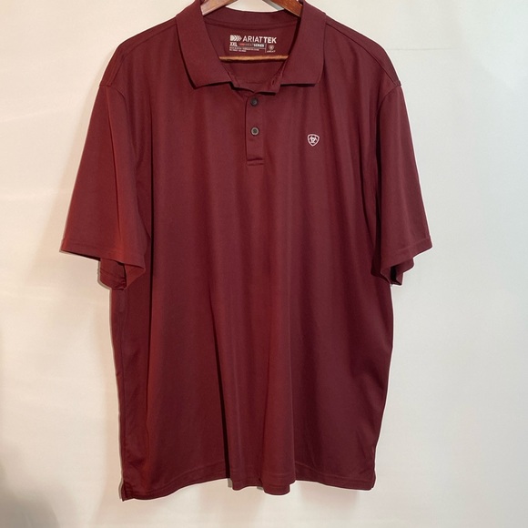 ARIAT TEK - Heat series polo shirt. Size XXL - Picture 1 of 7